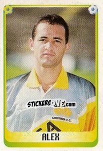 Cromo Alex - Campeonato Brasileiro 1997 - Panini