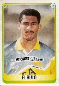 Figurina Flávio - Campeonato Brasileiro 1997 - Panini