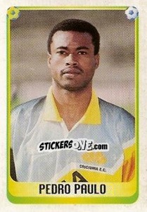 Cromo Pedro Paulo - Campeonato Brasileiro 1997 - Panini