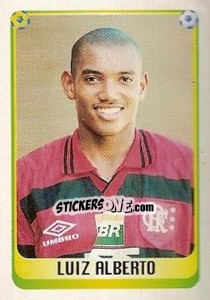Figurina Luiz Alberto - Campeonato Brasileiro 1997 - Panini