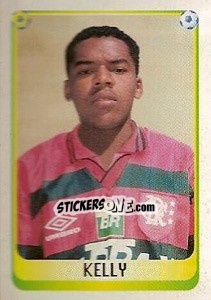 Cromo Kelly - Campeonato Brasileiro 1997 - Panini