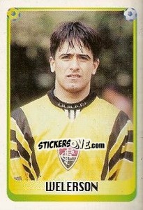 Cromo Welerson - Campeonato Brasileiro 1997 - Panini