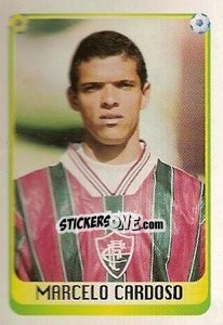 Cromo Marcelo Cardoso - Campeonato Brasileiro 1997 - Panini