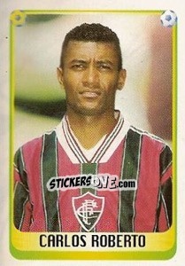 Cromo Carlos Roberto - Campeonato Brasileiro 1997 - Panini