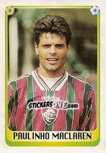 Figurina Paulinho Maclaren - Campeonato Brasileiro 1997 - Panini