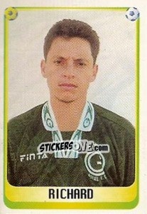 Figurina Richard - Campeonato Brasileiro 1997 - Panini