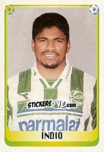 Sticker Índio - Campeonato Brasileiro 1997 n. 198 - Panini