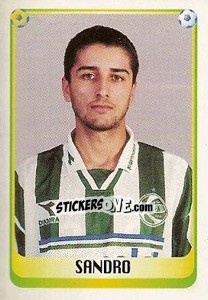 Figurina Sandro - Campeonato Brasileiro 1997 - Panini