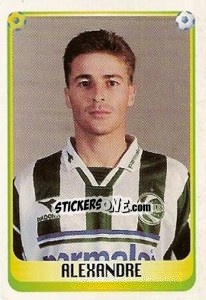Cromo Alexandre - Campeonato Brasileiro 1997 - Panini