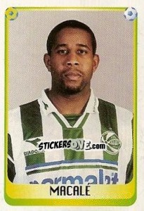 Sticker Macalé - Campeonato Brasileiro 1997 n. 205 - Panini