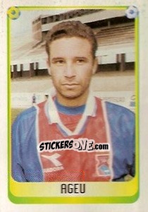 Sticker Ageu - Campeonato Brasileiro 1997 - Panini