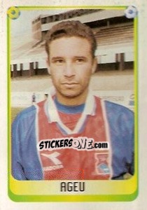 Sticker Ageu - Campeonato Brasileiro 1997 n. 231 - Panini