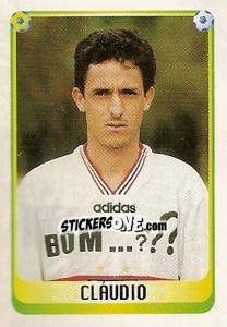 Sticker Cláudio - Campeonato Brasileiro 1997 - Panini