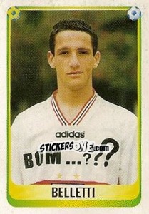 Cromo Belletti - Campeonato Brasileiro 1997 - Panini