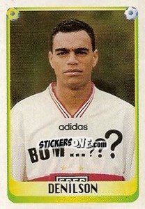 Sticker Denílson - Campeonato Brasileiro 1997 - Panini
