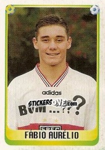 Sticker Fábio Aurélio - Campeonato Brasileiro 1997 n. 253 - Panini