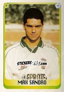 Sticker Max Sandro - Campeonato Brasileiro 1997 - Panini