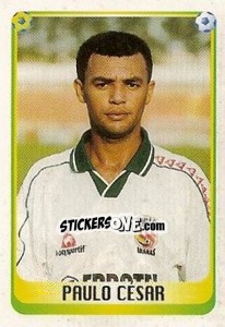 Figurina Paulo César - Campeonato Brasileiro 1997 - Panini