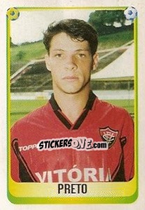 Sticker Preto - Campeonato Brasileiro 1997 - Panini