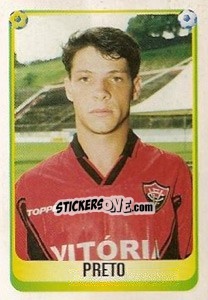 Cromo Preto - Campeonato Brasileiro 1997 - Panini