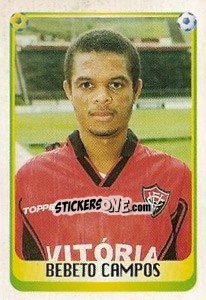 Sticker Bebeto Campos - Campeonato Brasileiro 1997 - Panini