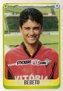 Sticker Bebeto - Campeonato Brasileiro 1997 - Panini