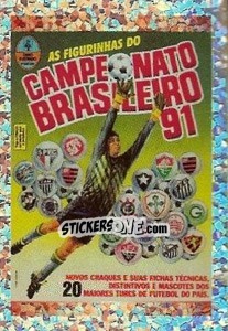 Sticker Campeonato Brasileiro 91 - Campeonato Brasileiro 1997 n. 300 - Panini