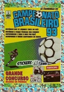 Sticker Campeonato Brasileiro 93 - Campeonato Brasileiro 1997 n. 302 - Panini