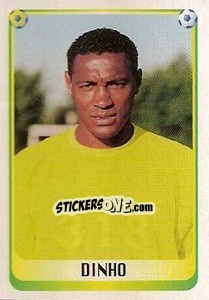 Sticker Dinho - Campeonato Brasileiro 1997 n. 318 - Panini