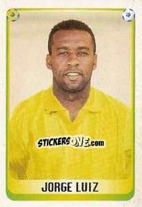 Sticker Jorge Luiz - Campeonato Brasileiro 1997 - Panini