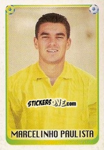 Sticker Marcelinho Paulista - Campeonato Brasileiro 1997 n. 334 - Panini