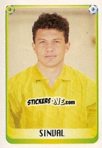 Sticker Sinval - Campeonato Brasileiro 1997 n. 345 - Panini