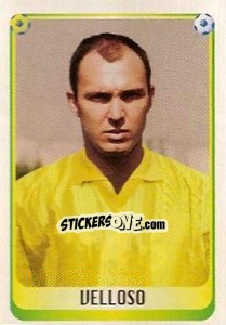 Sticker Velloso - Campeonato Brasileiro 1997 n. 346 - Panini