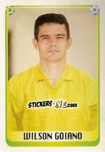 Cromo Wilson Goiano - Campeonato Brasileiro 1997 - Panini