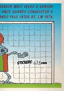 Sticker Jogador mais velho (puzzle 2) - Campeonato Brasileiro 1997 n. 352 - Panini