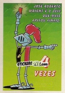 Sticker Mais Apitou finais do Brasileirão - Campeonato Brasileiro 1997 n. 357 - Panini