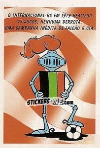 Sticker Único Campeão invicto do Brasileiro - Campeonato Brasileiro 1997 n. 362 - Panini