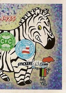 Cromo Maiores Zebras na historia Brasileiro (puzzle 2) - Campeonato Brasileiro 1997 - Panini