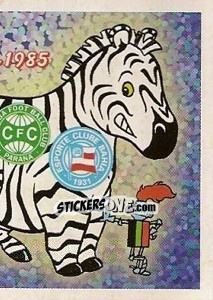 Sticker Maiores Zebras na historia Brasileiro (puzzle 2) - Campeonato Brasileiro 1997 n. 375 - Panini