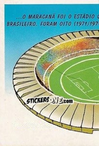 Figurina Estádio mais abrigou finais do Brasileiro (puzzle 1)