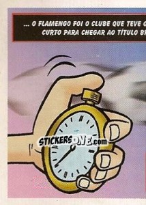 Sticker Time mais curto para ganhar Brasileiro (puzzle 1) - Campeonato Brasileiro 1997 n. 389 - Panini
