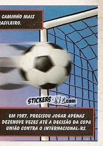 Sticker Time mais curto para ganhar Brasileiro (puzzle 2) - Campeonato Brasileiro 1997 n. 390 - Panini