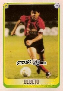 Sticker Bebeto - Campeonato Brasileiro 1997 n. 398 - Panini