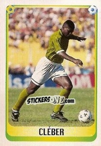 Cromo Cléber - Campeonato Brasileiro 1997 - Panini