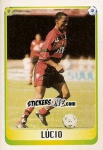 Sticker Lúcio - Campeonato Brasileiro 1997 - Panini