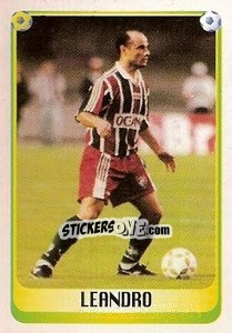 Sticker Leandro - Campeonato Brasileiro 1997 - Panini