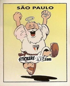 Sticker São Paulo - Campeonato Brasileiro 1996 n. 1 - Panini