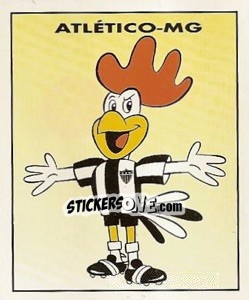 Figurina Atlético-MG - Campeonato Brasileiro 1996 - Panini