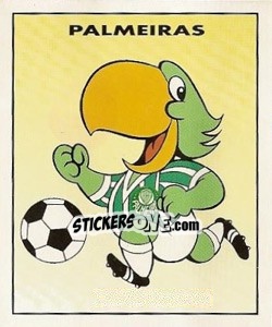 Figurina Palmeiras - Campeonato Brasileiro 1996 - Panini