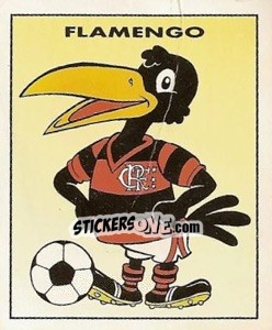 Sticker Flamengo - Campeonato Brasileiro 1996 - Panini